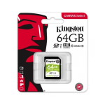 MEMORIA SD KINGSTON 64GB SDS2/64GB CL10 CANVAS