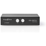 NEDIS Interruttore VGA 2 Porte | Switch VGA | Nero  