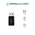 ANTENNA MINI USB MERCUSYS MW300UM WIRELESS N 300MBPS