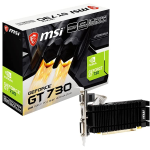 SCHEDA VIDEO MSI NVIDIA GEFORCE GT730 2GB VGA HDMI DVI-D LOW PROFILE DDR3