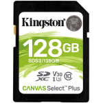 MEMORIA SD KINGSTON 128GB SDS2/128GB CL10 CANVAS