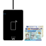 LETTORE USB NFC PER SMART CARD E CIE 3.0 (CARTA D'IDENTITA') EWENT EW1053 USB 2.0
