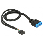 Cavo Interno USB3.0 19pin Maschio / USB2.0 9pin Femmina 30cm EWENT