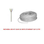 MATASSA BOBINA CAVO LAN ETHERNET 50 METRI CAT.6 TECNO FTP -  ALLUMINIO RIVESTITO DI RAME | TECNO ACCESSORI