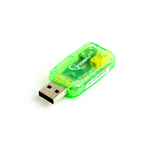 SCHEDA AUDIO USB PER PC TECHMADE GEMBIRD SC-USB-01