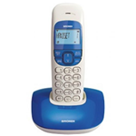 TELEFONO CORDLESS BRONDI NICE BICOLORE BIANCO/BLU RUBRICA/ID CALL