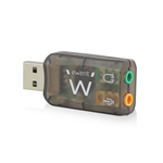SCHEDA AUDIO USB PER PC 5.1 EWENT EW3751