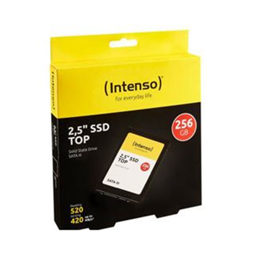 HARD DISK SSD SOLID STATE DISK 2,5 256GB INTENSO TOP PERFORMANCE SATA3 - NOTA: PER QUESTO PRODOTTO NON SI EFFETTUANO RESI