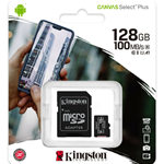 MEMORIA MICROSD KINGSTON 128GB SDCS2/128GB SDXC UHS-I CL10 CANVAS