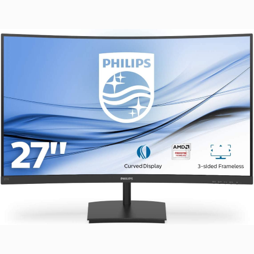 MONITOR LED 27 POLLICI PHILIPS 271E1SCA/00 E-LINE CURVO VGA HDMI FULL HD
