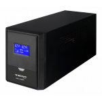 GRUPPO DI CONTINUITA' UPS TECNO 2000VA 1200W 3 USCITE BIVALENTI FUNZIONE AC RESTART CON DISPLAY LCD