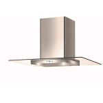 Faber TGL X A90 2LS - Cappa Cucina Aspirante da 90 cm, Tipologia Parete, Inox [Classe di efficienza energetica A]