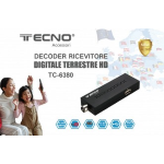 DECODER DIGITALE TERRESTRE DVB-T2 H265 TECNOACCESSORI CON USCITA HDMI