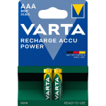 BATTERIA RICARICABILI MINISTILO AAA VARTA CONF. 2PZ 800MHA