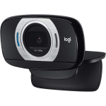 Logitech C615 Webcam Portatile, Full HD 1080p/30fps, Videochiamata HD Widescreen, Pieghevole, ?Correzione Luce HD e Rumore, Autofocus, per Skype, FaceTime, Hangouts, ?PC/Mac/Laptop/Macbook/Tablet