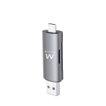 LETTORE Card Reader USB 3.2 Gen1 compatto con connettore Type C / A EWENT EW1075