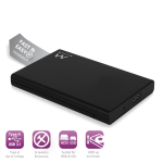 BOX ESTERNO PER HARD DISK / SSD SATA HDD 2,5" USB 3.1 EWENT EW7044 NERO SENZA VITI