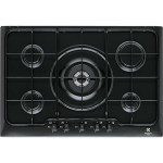 ELECTROLUX Piano Cottura PN750UV a Gas 5 Fuochi Gas Colore NERO