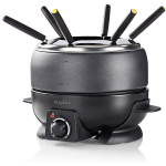 SET PER FONDUTA 6 Persone | 2.3 l | controllo della temperatura regolabile | 800 W | Cool touch maniglie | Fondo antiscivolo | Protezione da surriscaldamento NEDIS