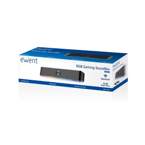 SOUNDBAR SPEAKER GAMING RGB CON BLUETOOTH EWENT EW3525