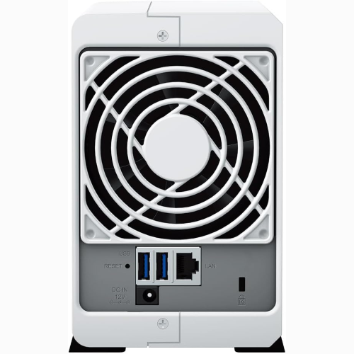 NAS DI RETE SYNOLOGY DS223J 2 POSTI CONNESSIONE LAN COLORE BIANCO
