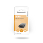 ADATTATORE OTG USB 2.0 | USB-A Maschio | USB-C™ Femmina | 480 Mbps | Tondo | Placcato nickel | Nero | Scatola