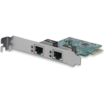 REFURBISHED - Startech.Com Scheda di Rete Ethernet PCI Express a 2 Porte Rj45 da 1 Gbps, Adatattore PCie Nic Gigabit Ethernet 802.3 Ab