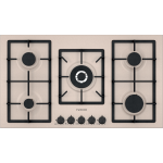NEOX | PIANO COTTURA FQ905VTGCAV A GAS 5 FUOCHI GAS | AVENA 90CM | QUADRA LINE | 90CM