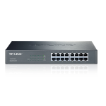 SWITCH DESKTOP E RACK 16 PORTE GIGABIT 10/100/1000MBPS TP-LINK TL-SG1016D