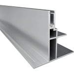 CONTACT PROFILO TERMINALE PER APPOGGIO PANNELLI CON SPESSORE DA 28 A 44MM - LUNGHEZZA 3100MM