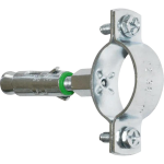 CONTACT KIT COLLARE LATERALE M8 PER CONTROVENTO 25X25 ZINCATA