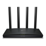 ROUTER (FTTH* | FTTB | ETHERNET) GIGABIT WI-FI 6 AX1500 TP-LINK ARCHER AX12