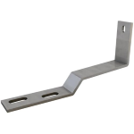 CONTACT STAFFA FISSA TEGOLA PIANA AGG.LATERALE - SP. 6 MM - H 28 MM