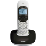 TELEFONO CORDLESS BRONDI NICE BICOLORE BIANCO/NERO RUBRICA/ID CALL