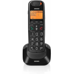 TELEFONO CORDLESS BRONDI BRAVO BRIGHT | COLORE NERO | VIVAVOCE
