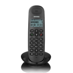 TELEFONO CORDLESS BRONDI LOTUS | COLORE NERO