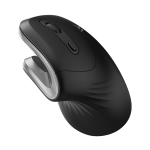 MOUSE ERGONOMICO WIRELESS CON IMPUGNATURA VERTICALE EWENT EW3154 NERO