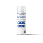 Ewent Lubrificante Spray Secco, Spray Lubrificante secco anti-frizione al PTFE, Multiuso, Non Unge, Non Cola, Lubrificante a Lunga Durata, Resistente alle Intemperie, Lubrificante Universale - 400 ml