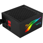 ALIMENTATORE PER PC MODULARE RGB AEROCOOL LUXRGB550M 550W VENTOLA 12CM BRONZE 80PLUS NERO