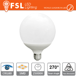 LAMPADA GLOBO 24W 6500K 2900LM 12CM E27 FSL FLG12024W65K27 LUCE FREDDA