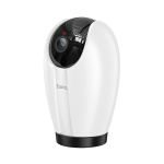 VIDEOCAMERA PER VIDEOSORVEGLIANZA WIFI FULL HD HOCO D6 BIANCA/NERACON MICROSD - GIRA 355°