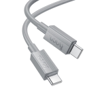 CAVO DATI TYPE-C A TYPE-C 1 METRO 3A 60W GRIGIO | HOCO X107