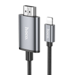 CAVO DATI VIDEO DA LIGHTNING AD HDMI 1080P 2METRI GRIGIO | HOCO UA27