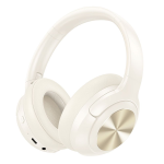 CUFFIE BLUETOOTH WIRELESS HOCO W54 BIANCO LATTE