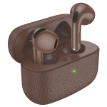 AURICOLARI CUFFIE CON MICROFONO BLUETOOTH TWS EQ15 MARRONI HOCO 