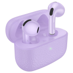 AURICOLARI CUFFIE CON MICROFONO BLUETOOTH TWS EQ15 VIOLA HOCO 