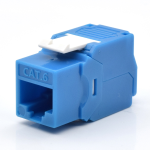 FRUTTO PRESA LAN KEYSYONE RJ45 CAT6 UTP TOOLLESS BLU | WP CABLING WPC-KEY-6UP-TL/B