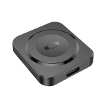 ALIMENTATORE CARICABATTERIA WIRELESS INDUTTIVO EOL 2,5W COMPATIBILE CON APPLE WATCH | HOCO CQ16C NERO