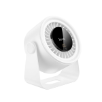 VENTILATORE DA TAVOLO PORTATILE HOCO HX66 BIANCO CON BATTERIA 3000MAH