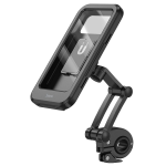 SUPPORTO PER SMARTPHONE PER BICI O MOTO UNIVERSALE HOCO CA101 NERO IMPERMEABILE